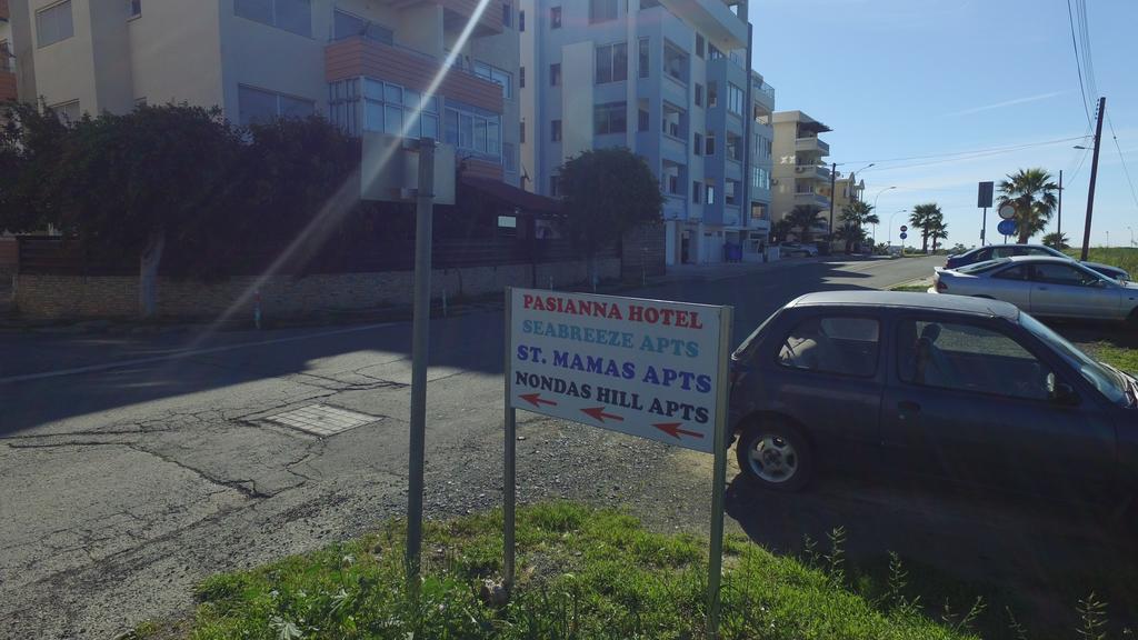 Pasianna Hotel Apartments Ларнака Экстерьер фото